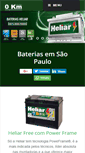 Mobile Screenshot of baterias0km.com.br